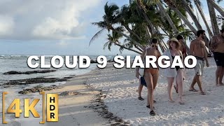 Walk Tour at the World-Famous Spot in Siargao - CLOUD 9! | Surfing Capital of Philippines | 4K HDR