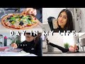 Productive Monday Vlog | Homemade Pizza, Online Studying, Wisdom tooth Drama, cleaning +more! |
