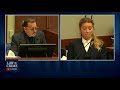 Amber Heard accidentally laughs while pretending to be sad | Johnny Depp vs Amber Heard
