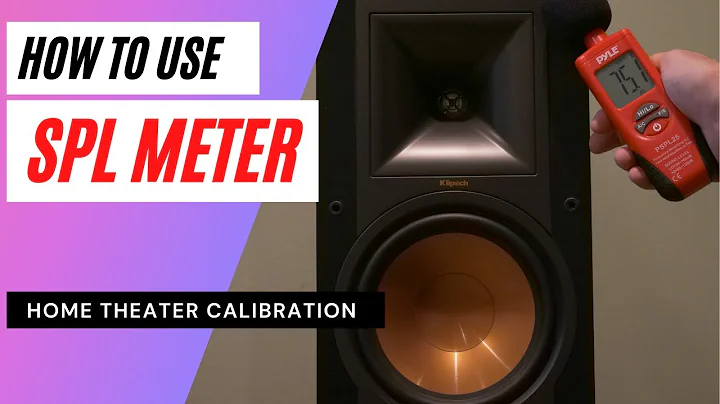 How to use SPL meter to calibrate HOME THEATER