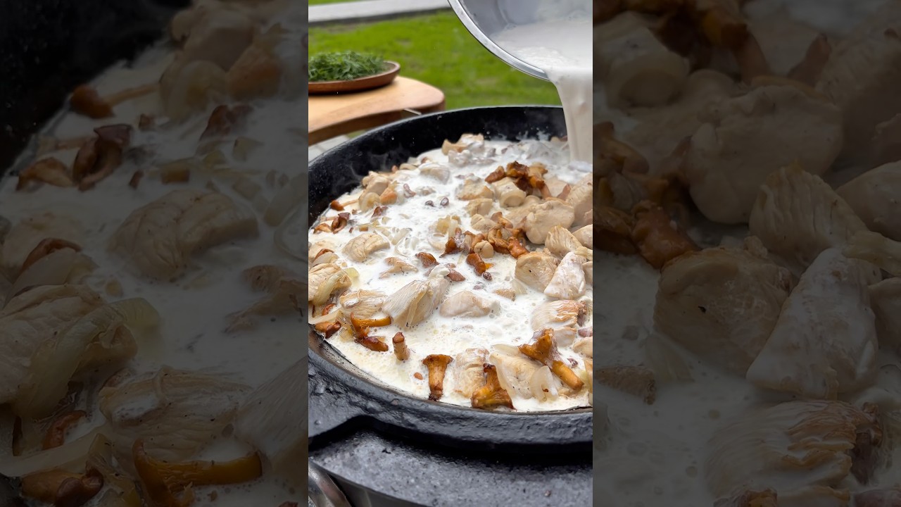 Мачанка - старинное блюдо белорусской кухни )) А с грибами лисичками это философия
