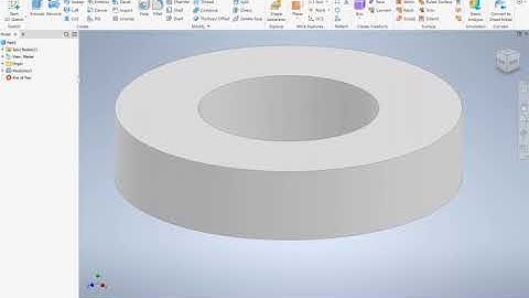 Autodesk Inventor 2021: How to use the Revolve Tool and Applications
