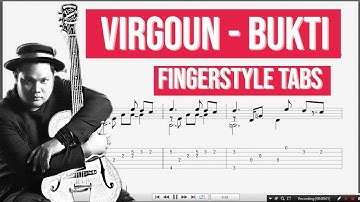 Bukti - Virgoun (Fingerstyle TAB)