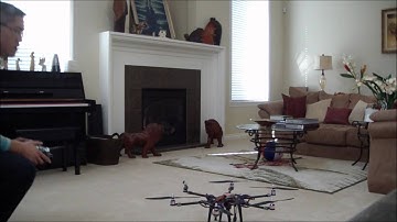 HK Talon Hexacopter First Test Hover