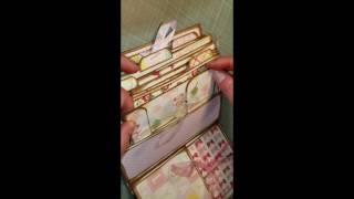 jenofeve designs stack the pages mini album- baby girl