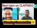 Clapingo conversation with himanshu bisht   english speaking practice