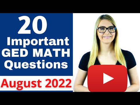20 GED Math
