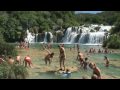 Croatia, great shots from Krka National Park, Skradinski buk waterfalls, High Definition