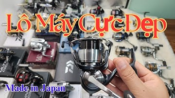 ( Tuyệt Đẹp Giá Mềm ) Lô Máy Câu Nhật Bản Chính Hãng | Shimano Daiwa #máycâunhật #máycâulure