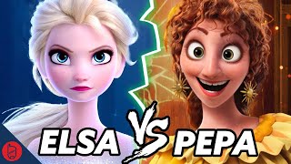 Elsa VS Pepa - Who is More POWERFUL? | Disney Film Theory