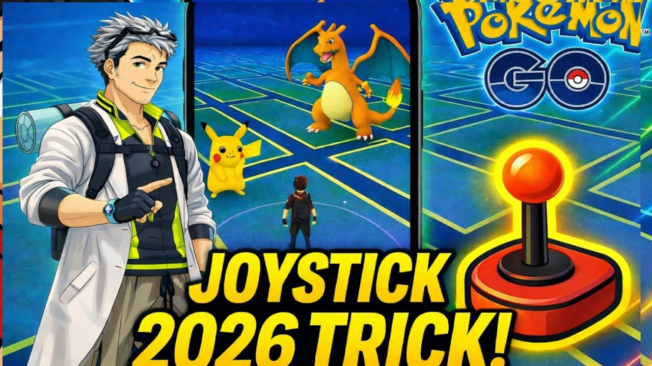 “POKÉMON GO JOYSTICK ! 2026 Best Way to Add Joystick