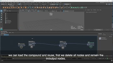 (HD) Maya Bifrost 2.0 tutorial | 5 Component (Eng. Sub. Lang. Cantonese)