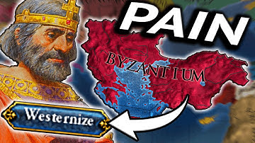 I Played BYZANTIUM in EU4 1.0 With NO DLCs & IT WAS CURSED