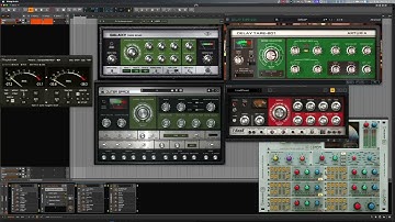 Roland RE-201 Space Echo VST emulations comparison (test 2)