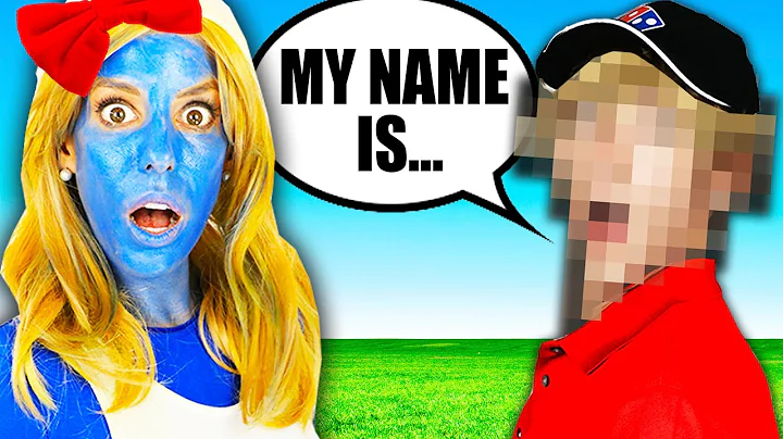 Name Reveal of Mystery Man! Tricking RZ Twin in Sm...