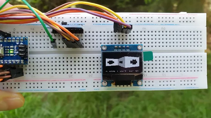 Raycaster with Arduino Nano, 0.96" OLED and MPU6050 gyroscope
