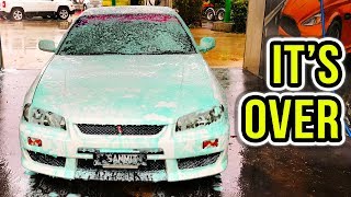 SAYING GOODBYE TO MY R34 SKYLINE & DAILY VLOGS