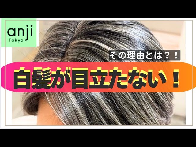 白髪が最も気になりにくいカラーとは？！オススメの白髪ぼかしハイライトをご紹介します！〈白髪ぼかしハイライト〉〈ブリーチハイライト〉〈地毛ハイライト〉