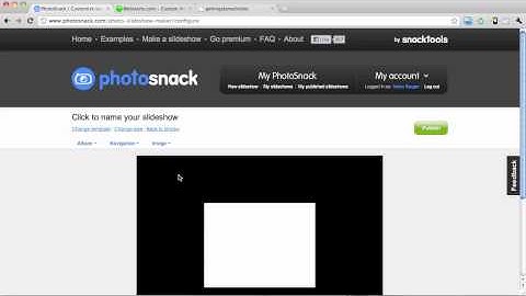 How To Add A Photo Snack Slideshow To Your Website