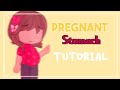 How To Make A Pregnant Belly In Gacha Club// NO EDITING//Tutorial// Lemon-ade.