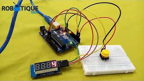 Créer un chronomètre avec Arduino UNO et l