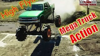 Mega Trucks Gone Wild 3...High Fying  Crashing Action.