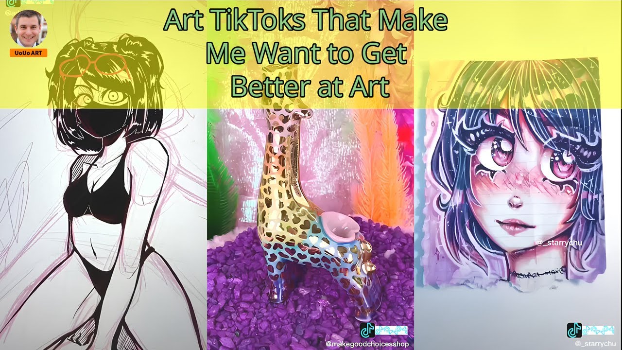 2023|5 Art TikToks That Make Me Want to Get Better at Art - YouTube