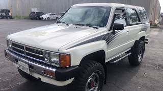 1988 toyota 4runner sr5 walk around ...