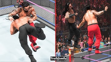 Jey Uso vs Roman Reigns - Hell in cell "I Quit" 2020 - Full Match