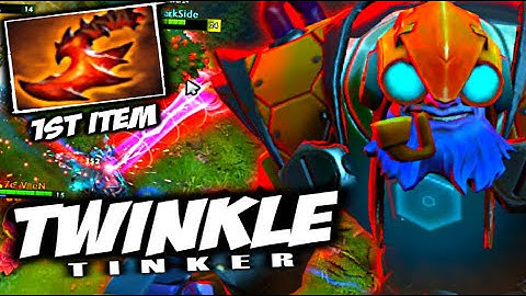 TWINKLE TINKER - RUSSIAN PRO TINKER | DOTA 2 7.30 | TINKER GAMEPLAY