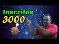 Agradecimento aos 3000 inscritos!