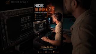 Focused Mind 🔥 Silent Hustle 💻 | Late Night Work Setup in Ratlam | Dream Chasing Motivation