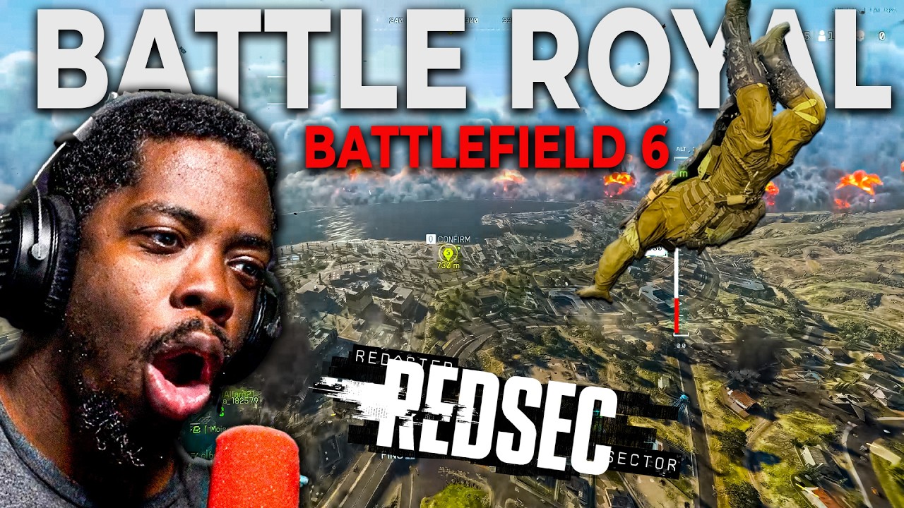 Battlefield 6 LIVE 🔴 REDSEC Season 3 Multiplayer Gameplay + Rank - YouTube