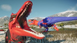 Wild Animal TREX vs Godzilla Dinosaurs Revolt Battle and Dinosaur simulation Gameplay Walkthrough