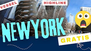 🗽SITIOS TURISTICOS en NEW YORK 🗽gratis High Line,  Hudson Yards,  The Shop y Vessel