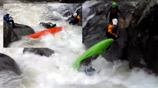 22nd Green Race Carnage at Go Left and Die! Class V Whitewater Kayaking