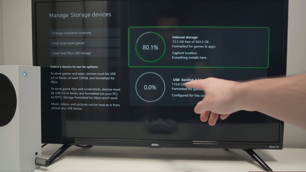 How to Get More Storage Space on Your Xbox Series X/S YouTube