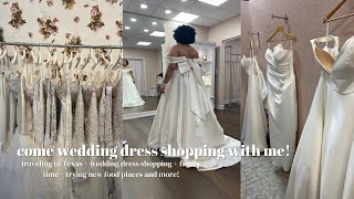 VLOG 30 | COME WEDDING DRESS SHOPPING WITH ME + EXPLORING TEXAS + ENCOURAGING MESSAGE!