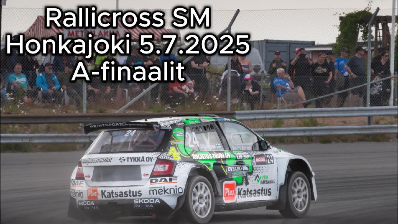 Rallicross SM Honkajoki 2025 A-finaalit