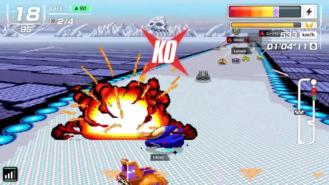 F-Zero 99 - All 5 Secret Tracks (Green Amazone/Wild Goose) - YouTube