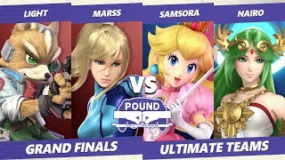 Pound 2019 SSBU Teams -  Nairo & Samsora VS  Marss & Light - Ultimate Grand Finals