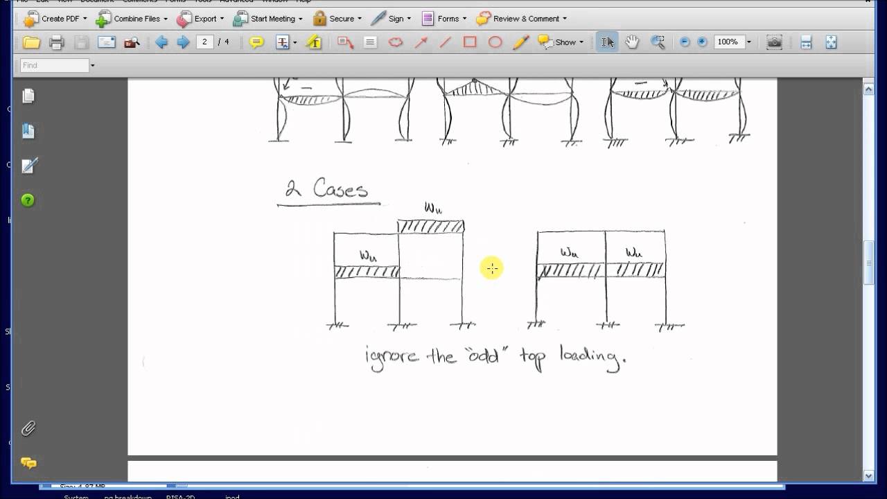 ACI moment and shear coefficients vs STAAD part 1 YouTube