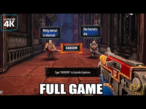 Warhammer 40,000: Boltgun — Words of Vengeance (видео)