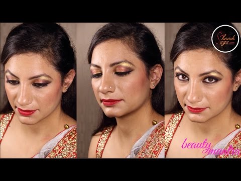 Bridal Makeup for Small Eyes - YouTube