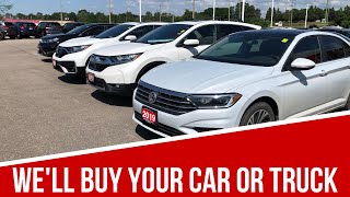 We'll Buy Your Vehicle