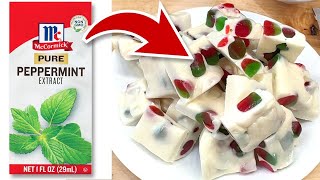 7 No Bake Easy Christmas Candy Recipes - Peppermint Nougat & Sweet Holiday Treats! screenshot 4