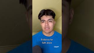 Evidence for faith alone #God #Jesus #Christian #faith #christianpodcast