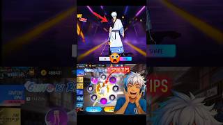 1 Spin Tips 💥 Gintoki Sakata Bundle | new Gintoki Ring Event | ff new event #freefirenewevent