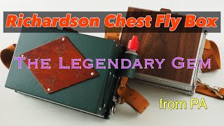 Richardson Chest Fly Box Movie vintage tackle【Fly Fishing - フライフィッシング】 リチャードソン チェストフライボックスの詳細