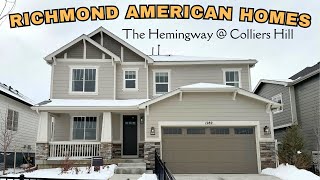 The Hemingway By Richmond American Homes | Colliers Hill | Erie, Colorado | 5 Bed | 4 Bath |